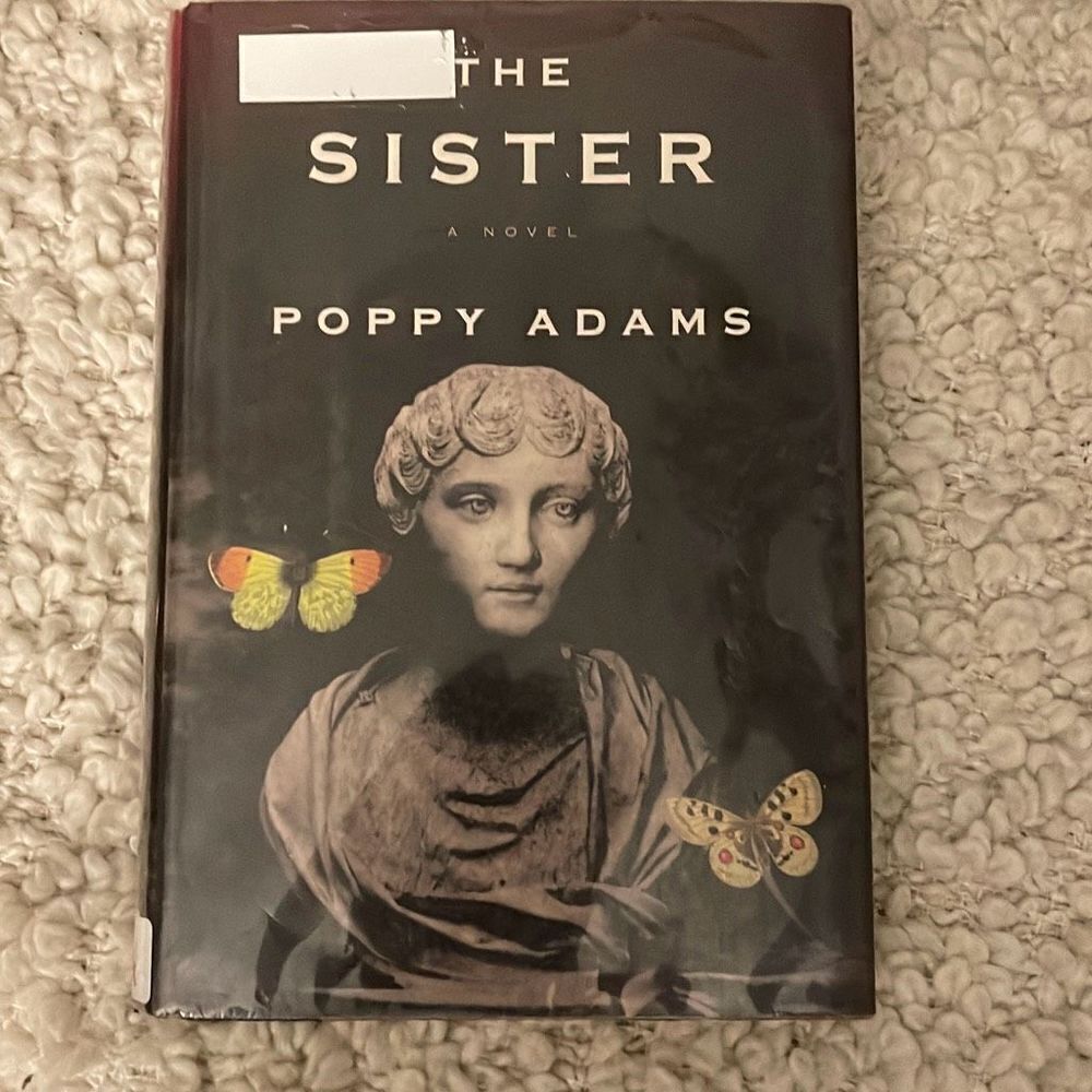 Poppy Adams The Sister Hardcover Dust Jacket Novel Book‎ First US Edition